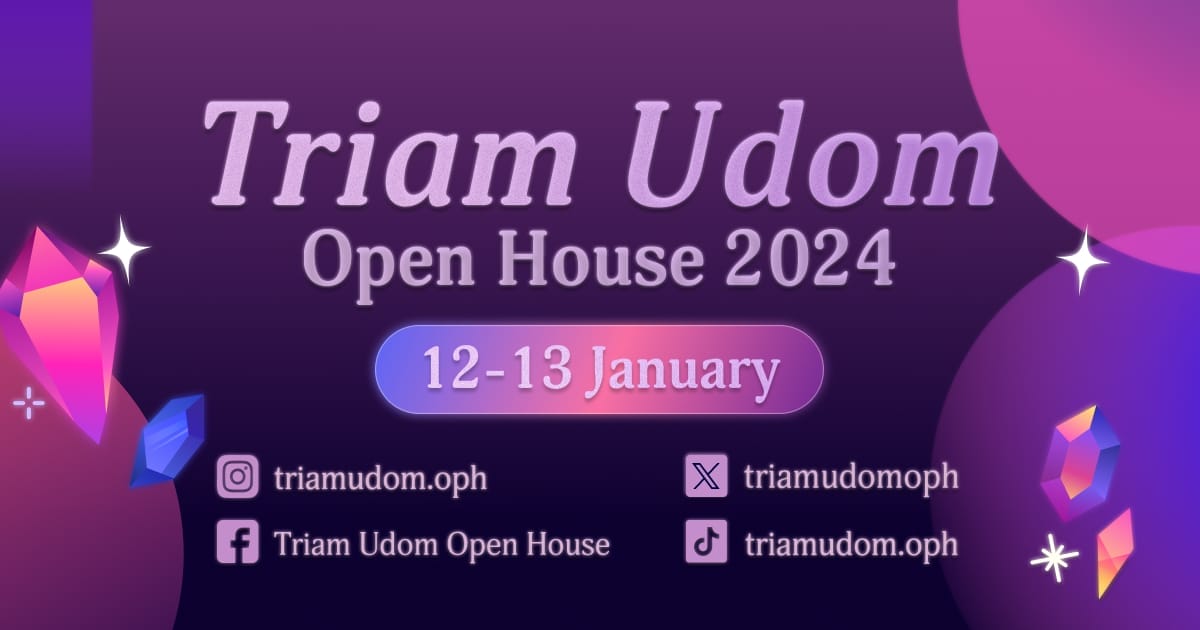 Triam Udom Open House 2024 "นครแห่งอัญมณี" CAMPHUB